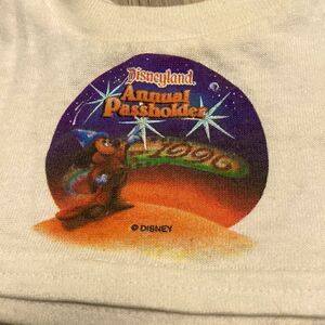 Disney vintage baby kids 90s crop top new born Disney t shirt single stitch rare